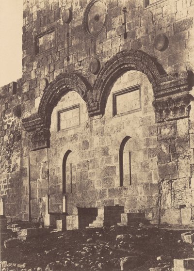 Gerusalemme. Recinto del Tempio. Porta Dorata da Auguste Salzmann